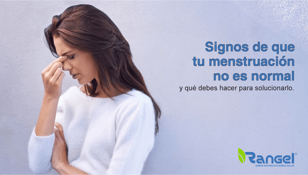 6 Signos de que tu menstruación no es normal