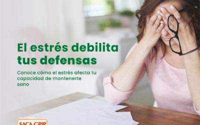 ASÍ ES COMO EL ESTRÉS DEBILITA TUS DEFENSAS