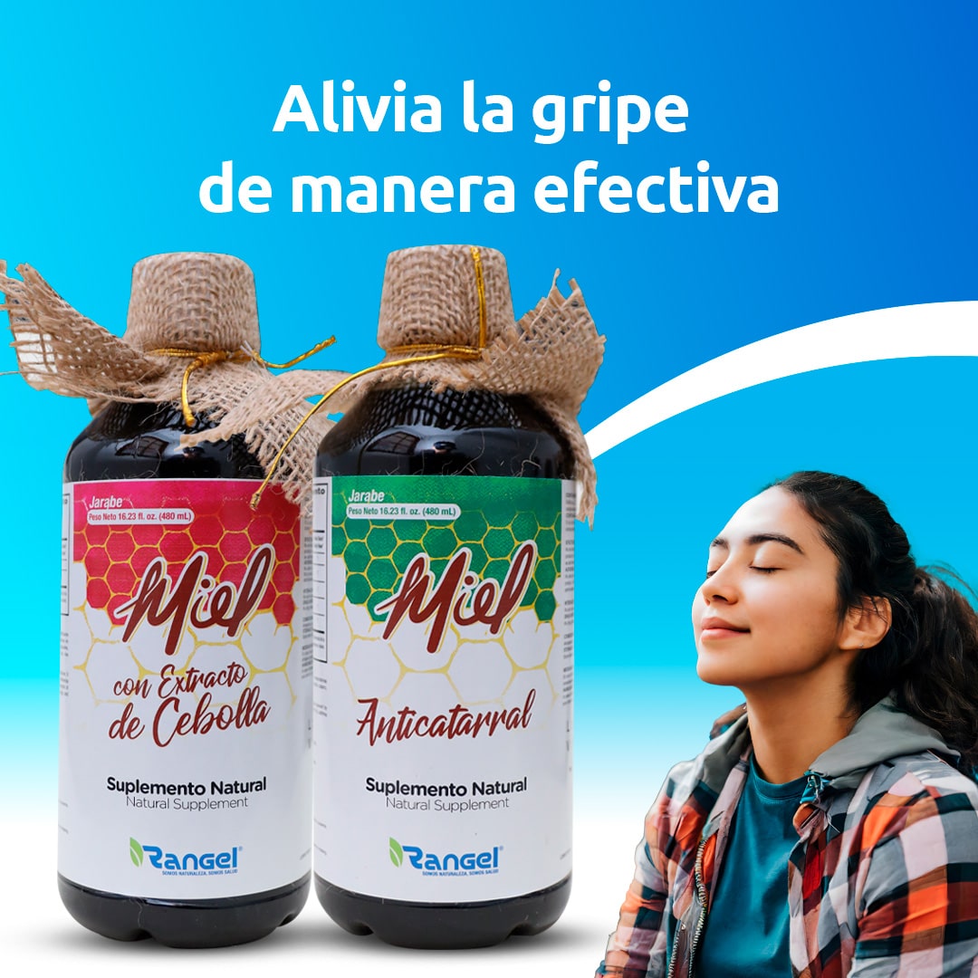 Saca-Grip Rangel Jarabe natural para la gripe