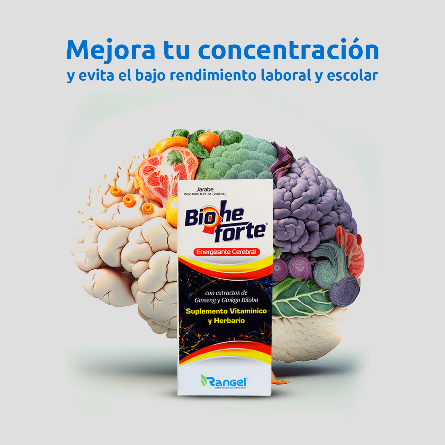 Rangel Bioforte - suplemento para energizar tu cerebro