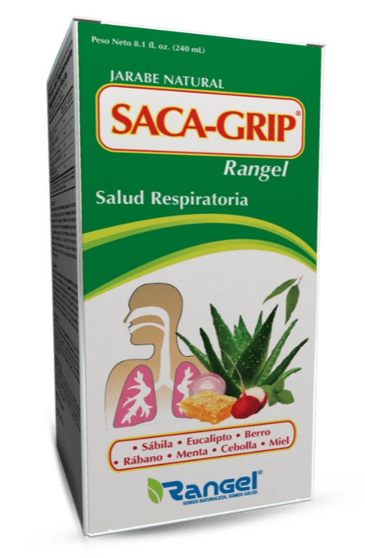 Saca-Grip Rangel Jarabe natural para la gripe