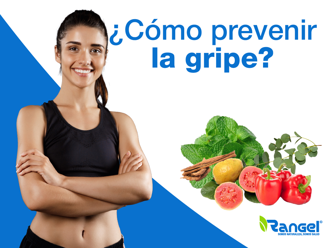 Imagen joven en salud y bienestar: como prevenir la gripe.